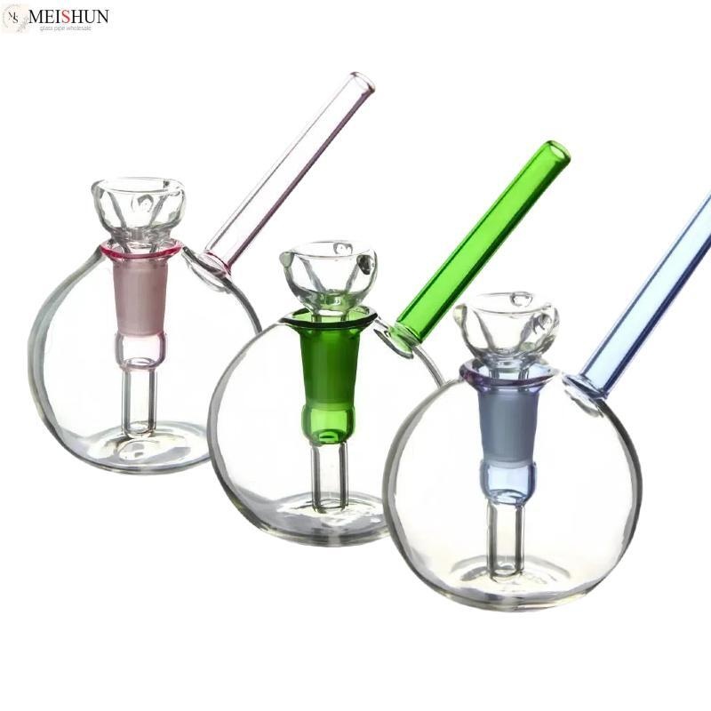 4 Inches Glass Bubbler Oil Burner Bubbler