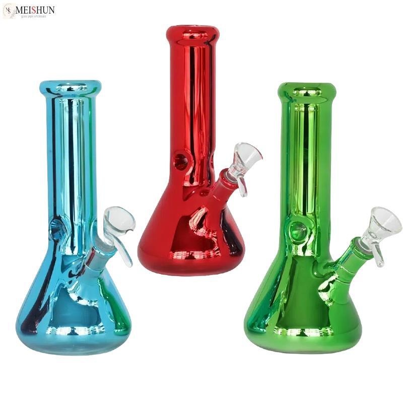 Wholesale 8 Inches Electro Plated Mini Bong