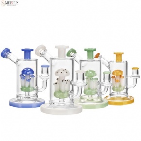 Wholesale 7 Inches Mushroom Perc Dab Rig