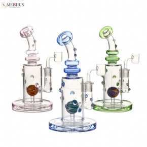 Wholesale 8.3 Inches Wig Wag Glass Dab Rig