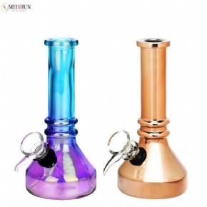 Wholesale 6.3 Inches Mixed Iridescent Mini Glass Bong