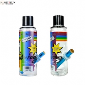 Wholesale Colorful Spraypaint Glass Water Bottle Bong