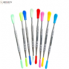 Wholesale Color Metal Dab Tool With Silicone Tip