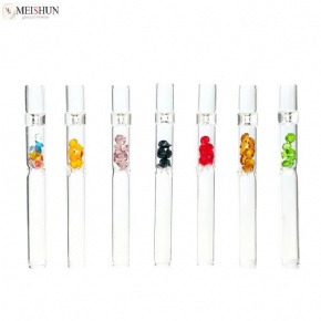 Wholesale Crystal Glass One Hitter Pipe