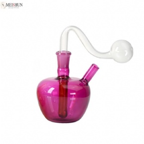 Wholesale Apple Glass Oil Burner Bubbler