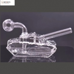 Wholesale Tank Shape Cool Glass Oil Burner Bubbler