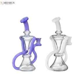 Wholesale 8 Inches Recycler Dab Rig