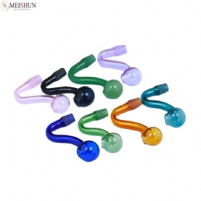 Wholesale Colorful Bent Oil Burner Attachment