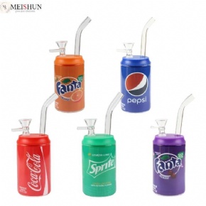 Wholesale Soda Can Shape Mini Water Bottle Bong