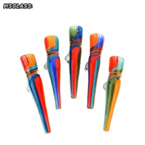 Wholesale 4 inch Colorful Chillum Pipes