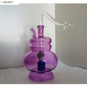 Wholesale 4 Inches Purple Gourd Oil Burner Bubbler