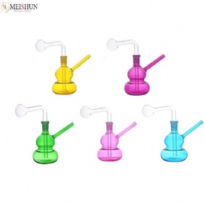 Wholesale Mini Gourd Shape Oil Burner Bubbler