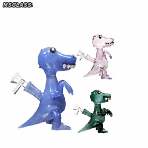 Dinosaur Style Mini Glass Dab Rig