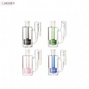 Wholesale 90 Degrees Glass Ash Catcher With Showerhead Perc