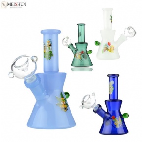 5 Inches Cartoon Character Colorful Mini Beaker Bong