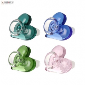 Wholesale Heart Glass Bong Bowl