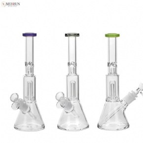 10 Inches Color Tip Perc Ice Scientific Glass Bong