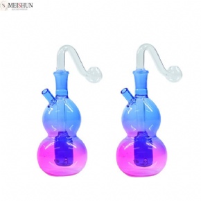 Wholesale Creative Gourd Glass Oil Burner Bubbler