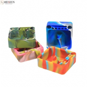 Wholesale Square Silicone Ashtray